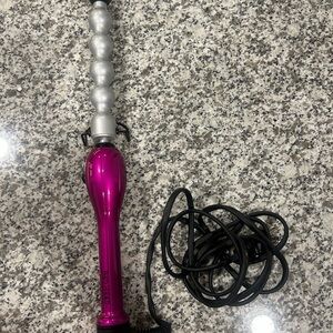 BedHead Pink and Silver Hair Curler